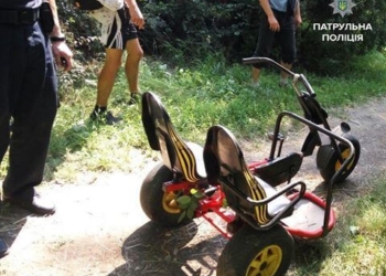 Епогей злодійства: у Тернополі хотіли викрасти двомісний велосипед