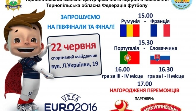 Сьогодні у Тернополі будуть футбольні “баталії”