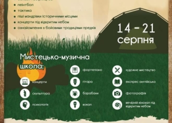 На Тернопільщині проведуть табір із військовими елементами