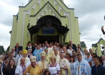 На місці складу для отрутохімікатів на Тернопільщині зробили церкву