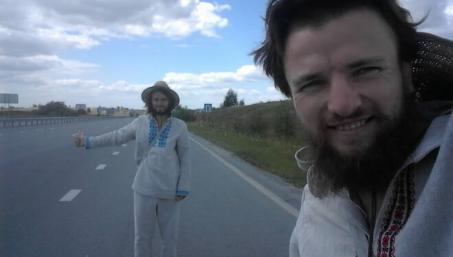 Житель Тернопільщини збирається пройти босим 2080 кілометрів