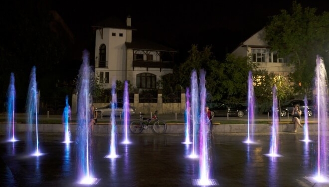 пішохідний фонтан у тернополі