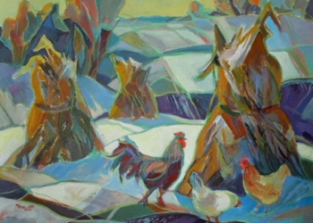 Картина теребовлянки була представлена на міжнародній виставці пейзажу