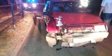 П’яний водій у Тернополі “протаранив” огорожу