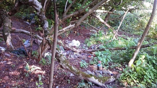 25 мішків з битим склом зібрали активісти біля тернопільського ставу