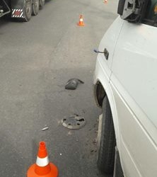 У Тернополі знайшли автомобіль, який втік з місця ДТП