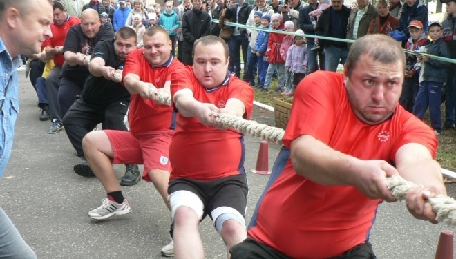 На Тернопільщині змагалися справжні богатирі
