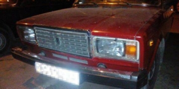 У Тернополі на Руській спіймали порушника з підробленими номерами авто