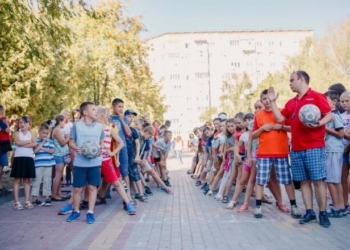 У Тернополі чемпіон України вчив дітей як правильно тренуватися (фото)