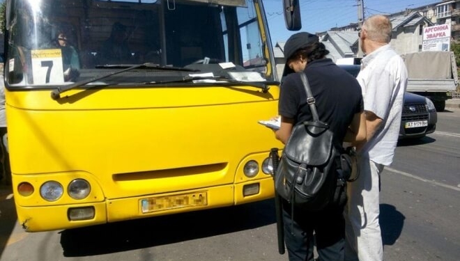 Водія тернопільської маршрутки оштрафували за порушення правил