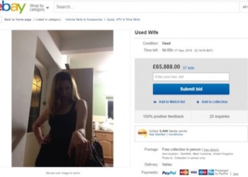 Після сварки з дружиною чоловік вирішив продати її на інтернет-аукціоні