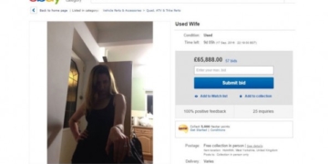 Після сварки з дружиною чоловік вирішив продати її на інтернет-аукціоні