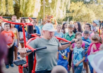 У Тернополі чемпіон України вчив дітей як правильно тренуватися (фото)