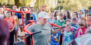 У Тернополі чемпіон України вчив дітей як правильно тренуватися (фото)