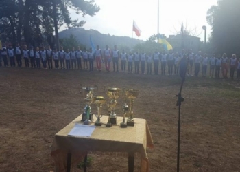 На Тернопільщині спортсмени стрибали з трампліна разом з представниками Польщі та Латвії (фото)