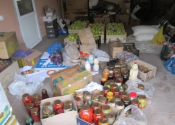 Українським захисникам у зону АТО відправили м’ясо та домашні консерви (фото)