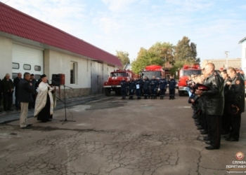 У Тернополі відкрили навчальну башту для пожежників