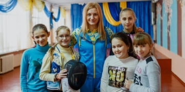 Учасниця Олімпійських ігор Олена Кривицька розповіла свої секрети тернопільським школярам (фото)