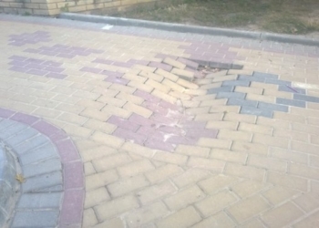 Тернополяни жаліються на бруківку на новому бульварі