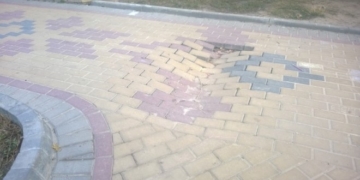 Тернополяни жаліються на бруківку на новому бульварі