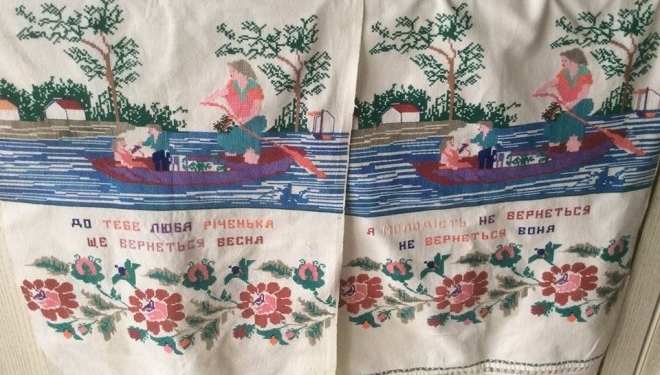 Тернополянин купив шикарну та дуже дорогу колекцію старовинних рушників (унікальні фото)