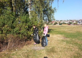 Студентів змусили прибирати парк на Тернопільщині? (фотофакт)