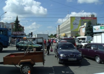 Тернополянин придумав, як вирішили вічну проблему із заторами на ринку