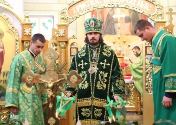 Сергій Надал привітав архієпископа Нестора з тезоіменинами (фото)