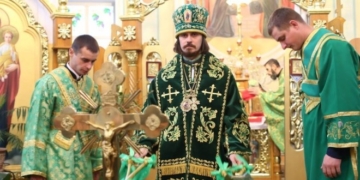 Сергій Надал привітав архієпископа Нестора з тезоіменинами (фото)