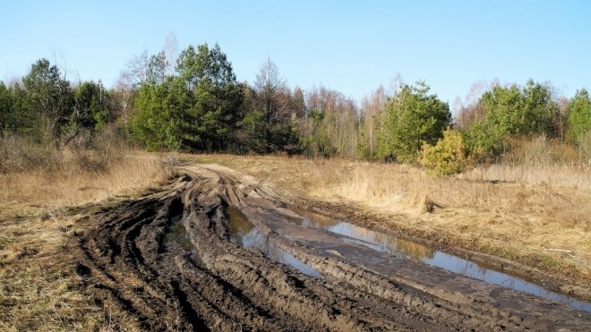 На Тернопільщині є така жахлива дорога, що аж водій автобуса зупиняється і засипає ями