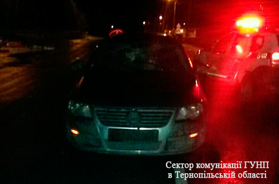 На БАМі ДТП – авто поліцейського врізалося у кучугуру снігу (фото)