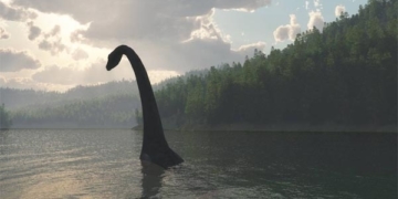 Чудовисько, яке пливе на воді зафіксували очевидці (ВІДЕО)