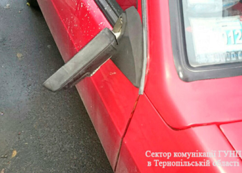 У Тернополі шукають свідків ДТП на Руській (фото)