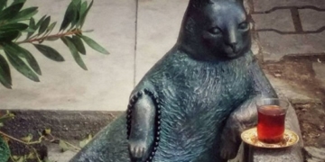 Вкрали знаменитий пам’ятник коту (фото)