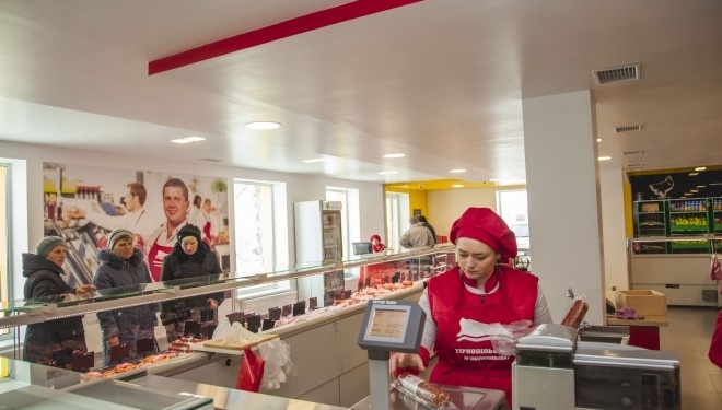 Тернопільський м’ясокомбінат відкрив свій фірмовий магазин (фото)