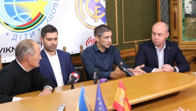 У Тернополі побував екс-гравець “Реал-Мадриду”