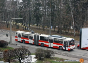 У Тернополі протестували новий тролейбус