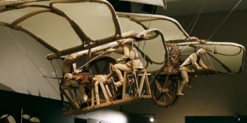 В Італії збудували «літаючий велосипед» Да Вінчі