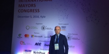 Сергій Надал побував на Міжнародному конгресі мерів
