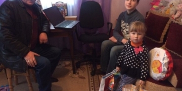 Як добродій втілив мрію двох діток бійця з Тернопільщини, який загинув від рук терористів