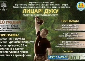 Завтра тернопільських військових перевірять на міцність