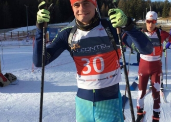 Тернопільський біатлоніст Віталій Труш везе додому срібло Юніорського Кубку IBU