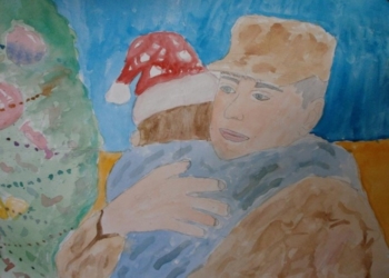 Школярі зворушливо намалювали українських захисників (фото)