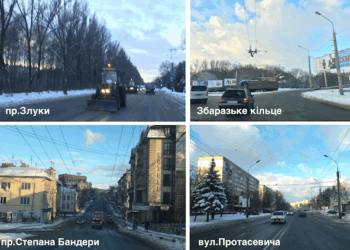 Як очищають сніг у Тернополі особисто контролює міський голова