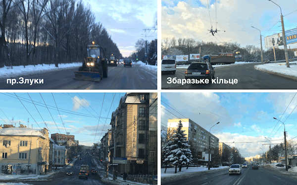 Як очищають сніг у Тернополі особисто контролює міський голова