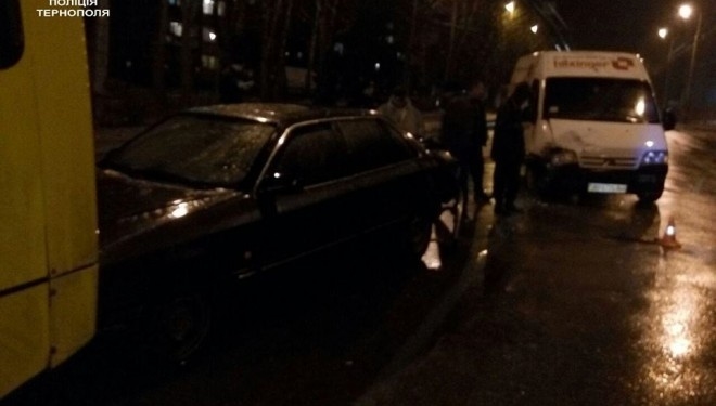 П’яний водій зробив подвійне ДТП