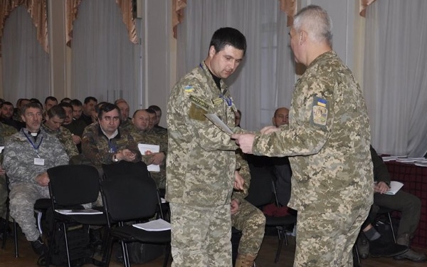 Військових капеланів нагородили відзнаками Міністра оборони України та начальника Генштабу ЗСУ