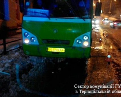 45-річного тернополянина збила маршрутка