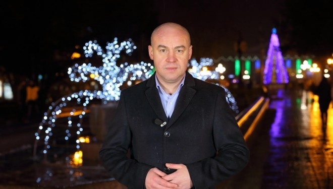 Вітання міського голови Сергія Надала з Новим Роком та Різдвом Христовим