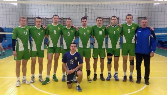 Теребовлянські волейболісти серед лідерів Чемпіонату України